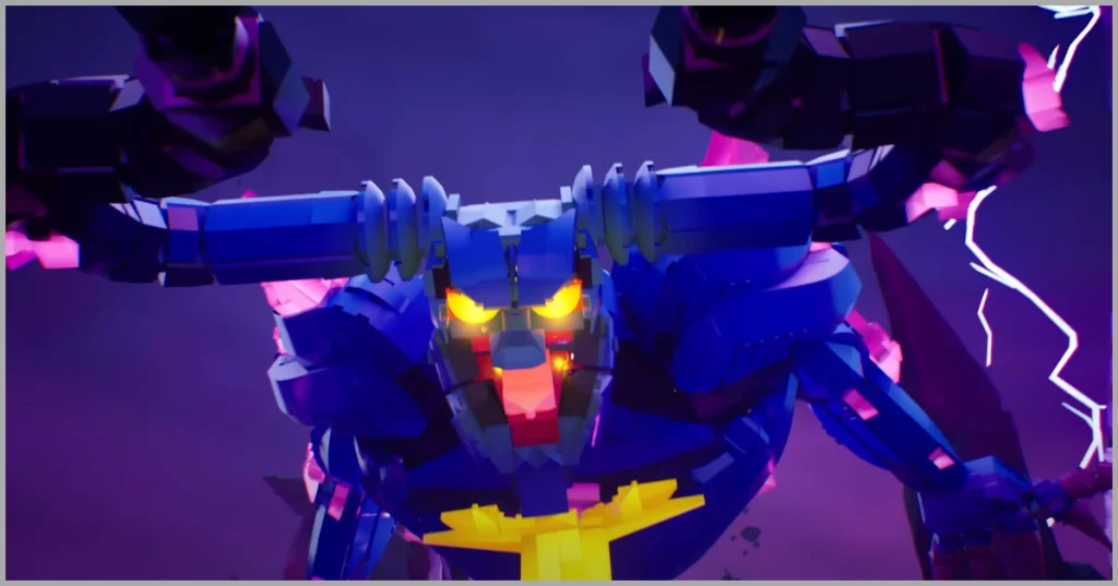 Cómo encontrar al rey de la tormenta en Lego Fortnite