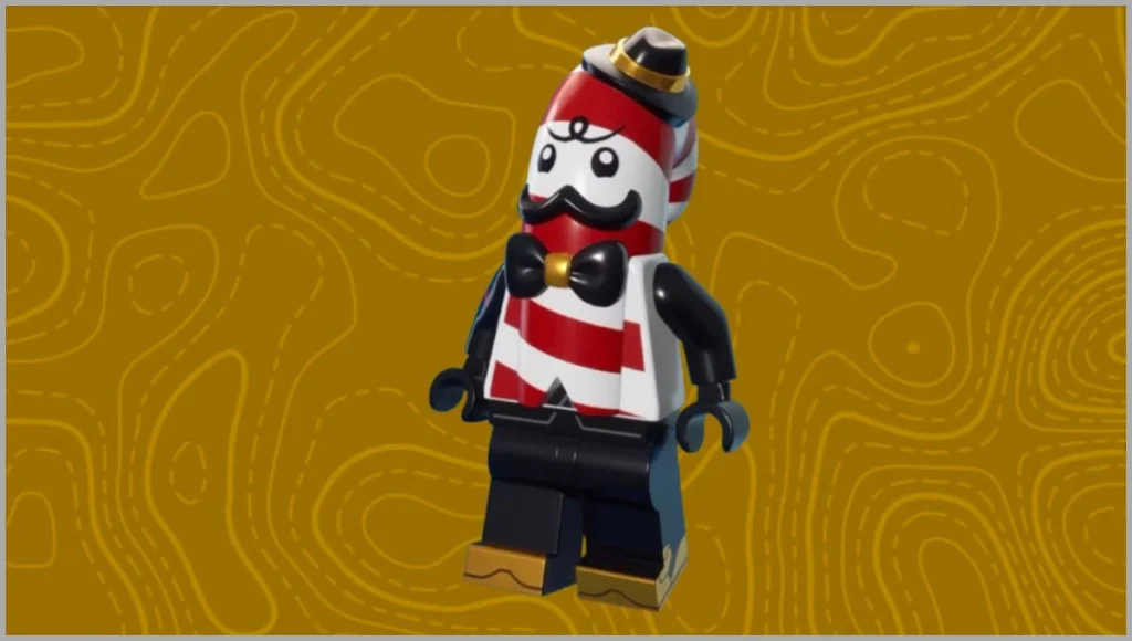 Skin Free Mr. Dappermint en Lego Fortnite