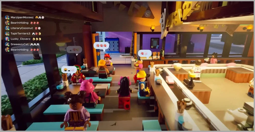 ¿Puedes charlar en Lego Fortnite Brick Life?