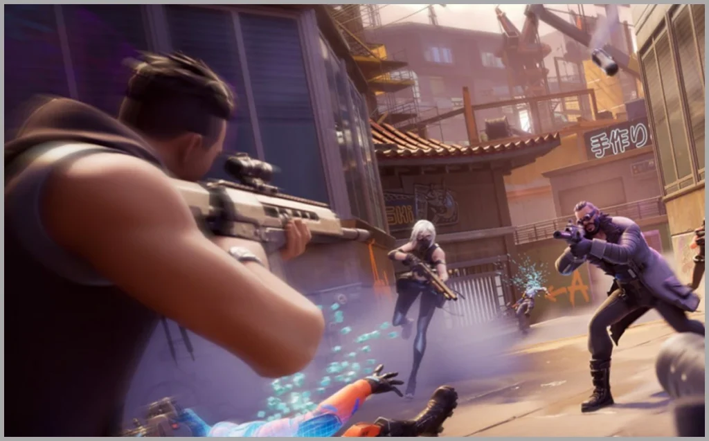 Juego de juego de modo balístico de Fortnite