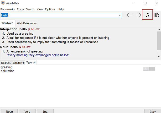 WordWeb para Windows 