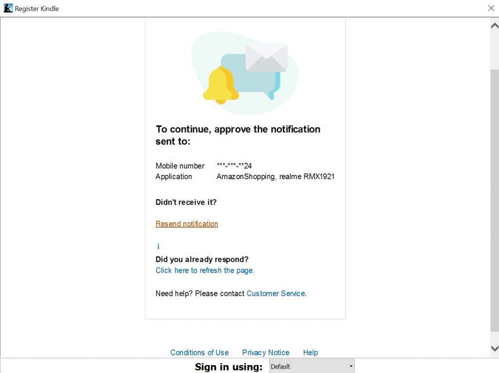 Aplicación de Amazon Kindle para PC
