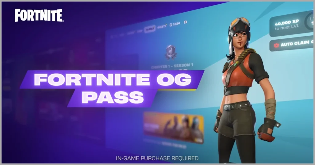 ¿Qué es Fortnite OG Pass?
