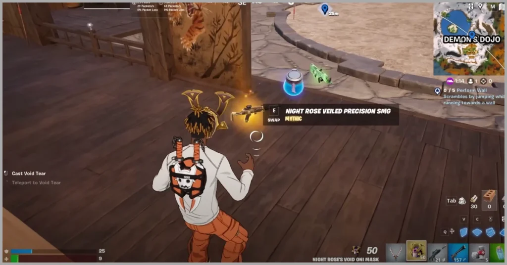 Cómo obtener la noche Rose Veteiled Precision Smg Fortnite