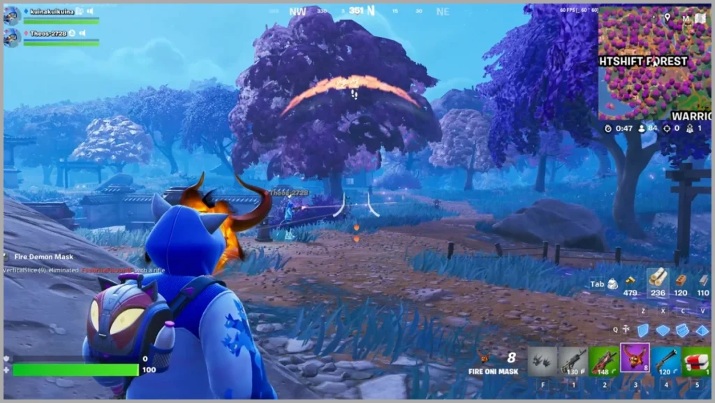 Cómo obtener Fire Oni Mask Fortnite
