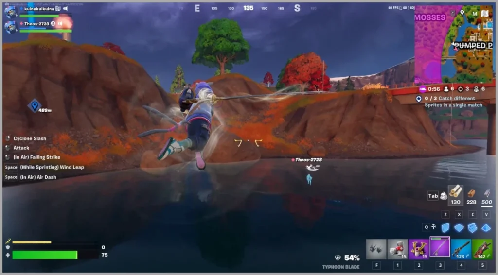 Typhoon Blade Air Dash Fortnite