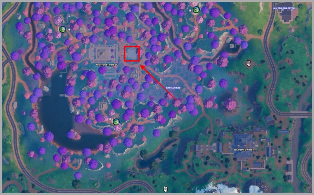 ¿Dónde está la ubicación de la bóveda mítica en el capítulo 6 de Fortnite?