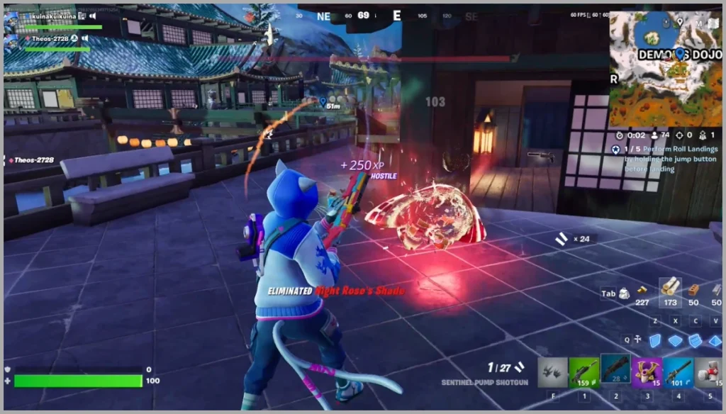Cómo encontrar Night Rose Boss Fortnite