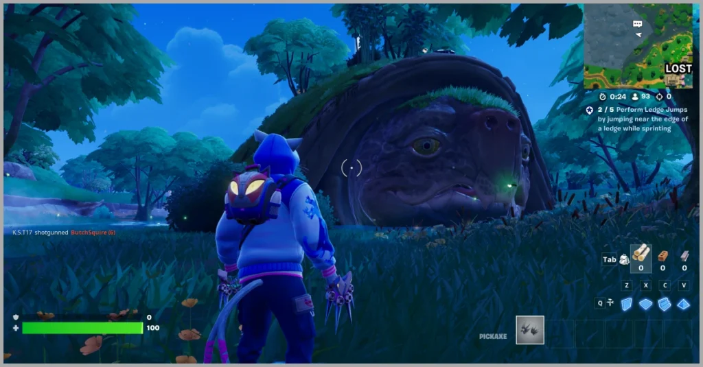 Dónde encontrar la gran tortuga en Fortnite