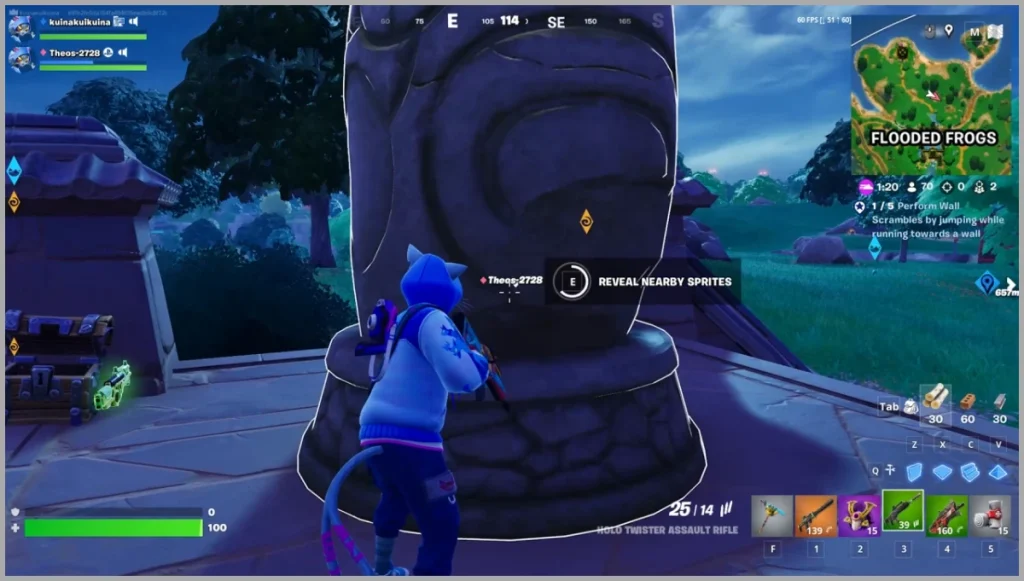 Cómo usar Sprite en Fortnite Capítulo 6