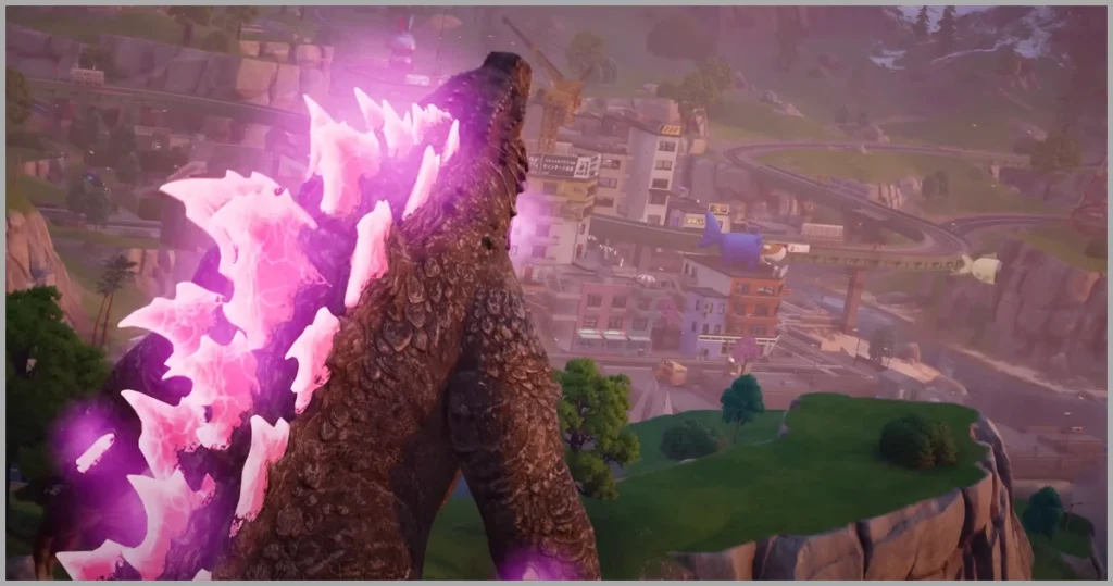 Fortnite Godzilla NPC
