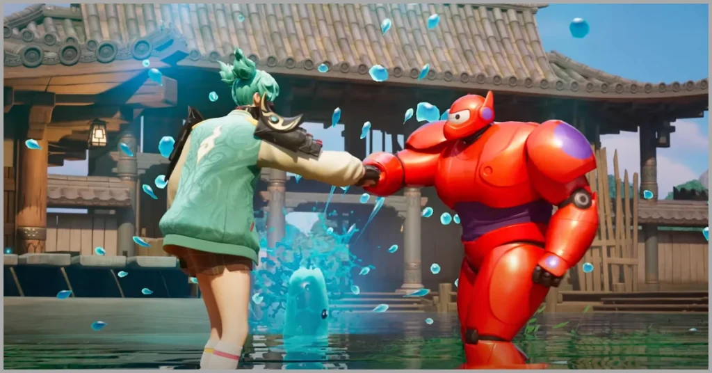 Baymax emote fortnite