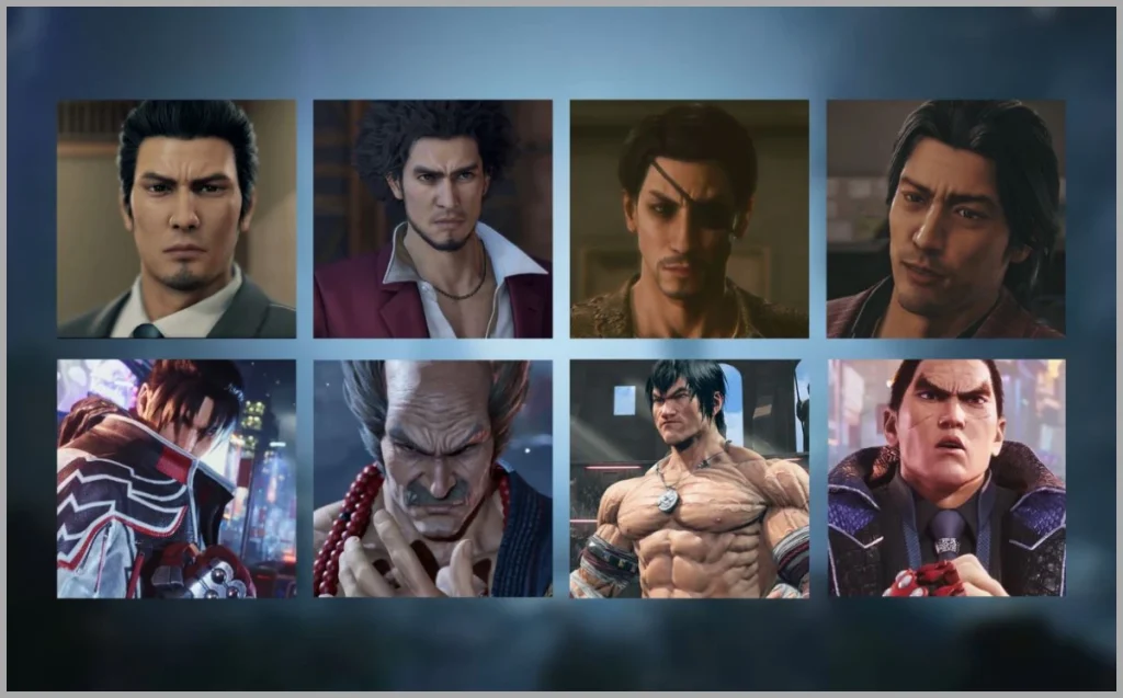 Personajes de Tekken y Yakuza en Fortnite