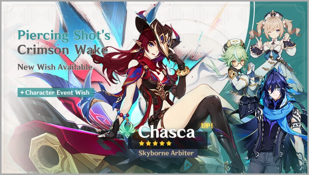 Guía de construcción para Chasca en Genshin Impact