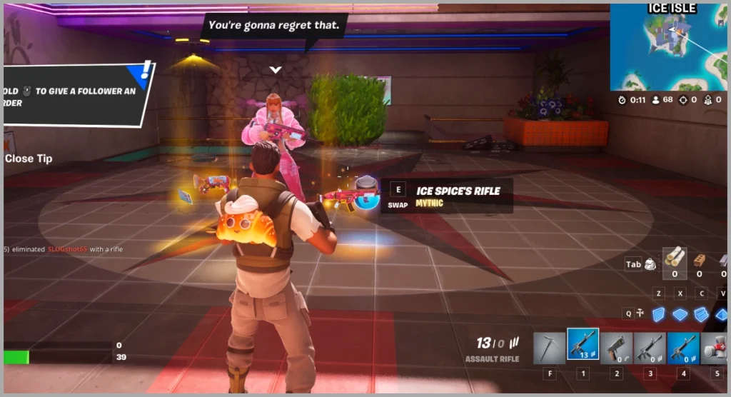 Dónde encontrar especias de hielo en Fortnite