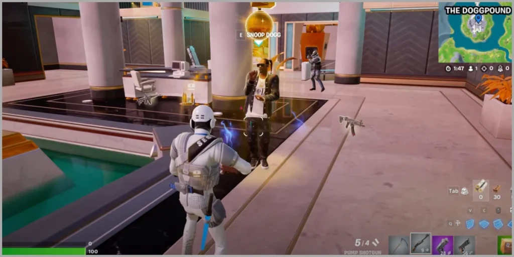 Dónde encontrar Snoop Dogg en Fortnite