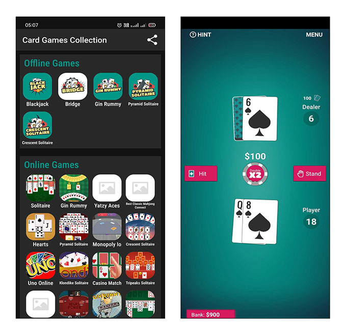 juegos de cartas para Android