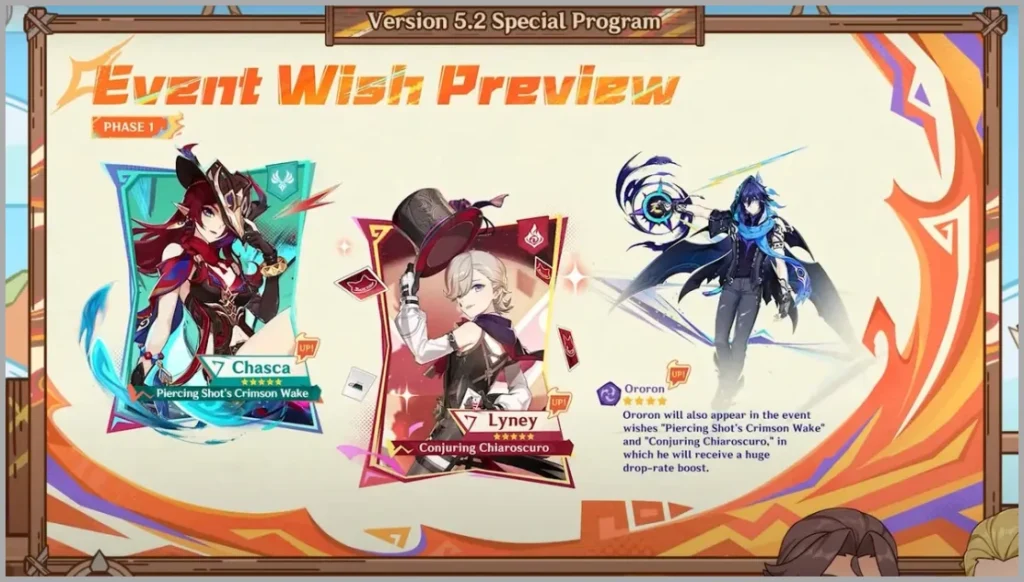 Genshin Impact 5.2 Fase 1 Banner