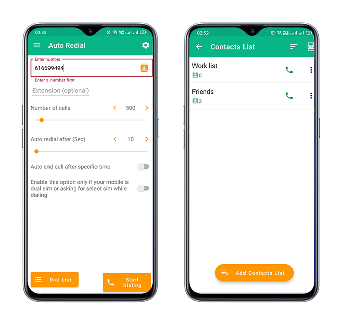 Las mejores aplicaciones de Redial Auto para Android