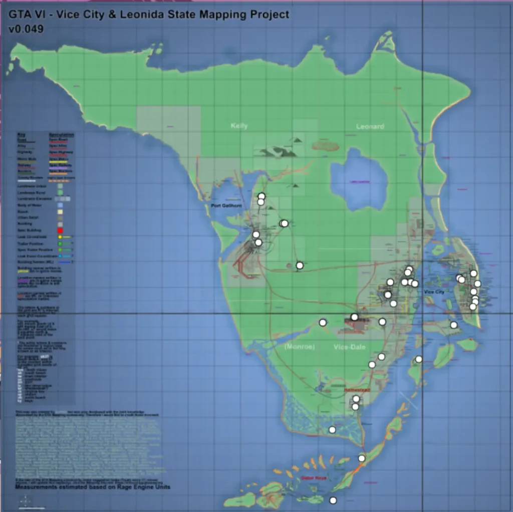 ¿Qué tan grande es el mapa GTA 6?