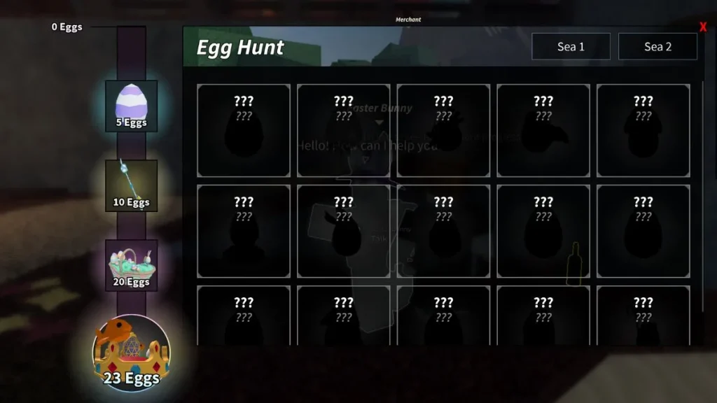 Easter Bunny NPC Fisch