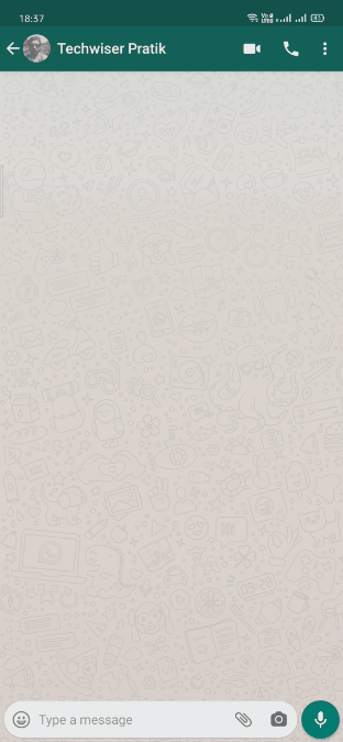 WhatsApp Cambiar fuente