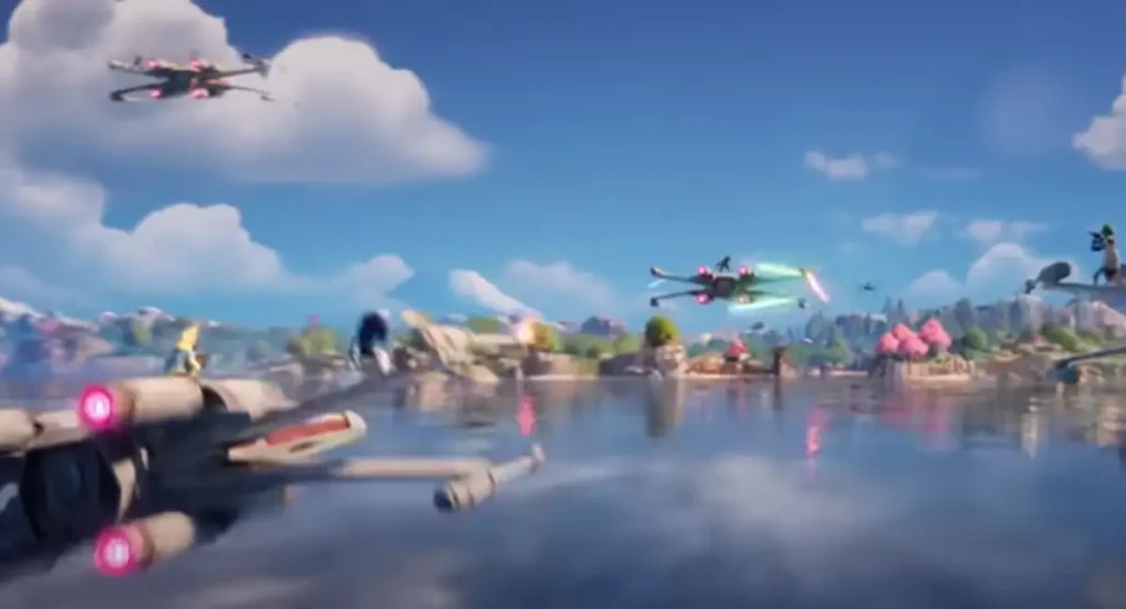 Batalla galáctica de Fortnite Star Wars