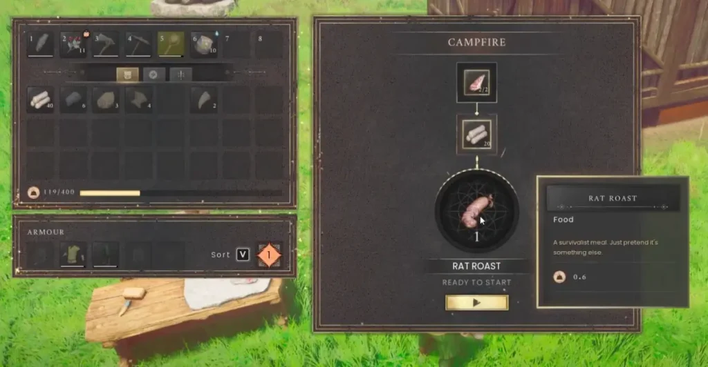 Recetas de bebida de comida runescape dragonwilds