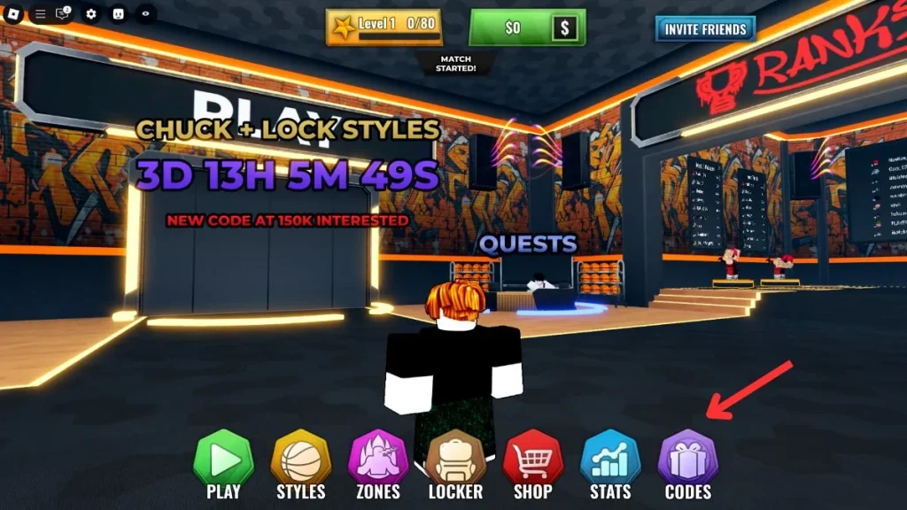 redimir los códigos cero de baloncesto de Roblox