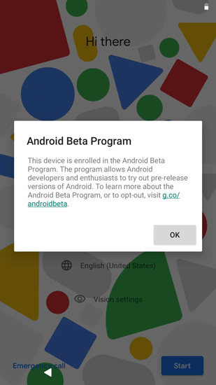 AndRiod_q_welcome_Screen