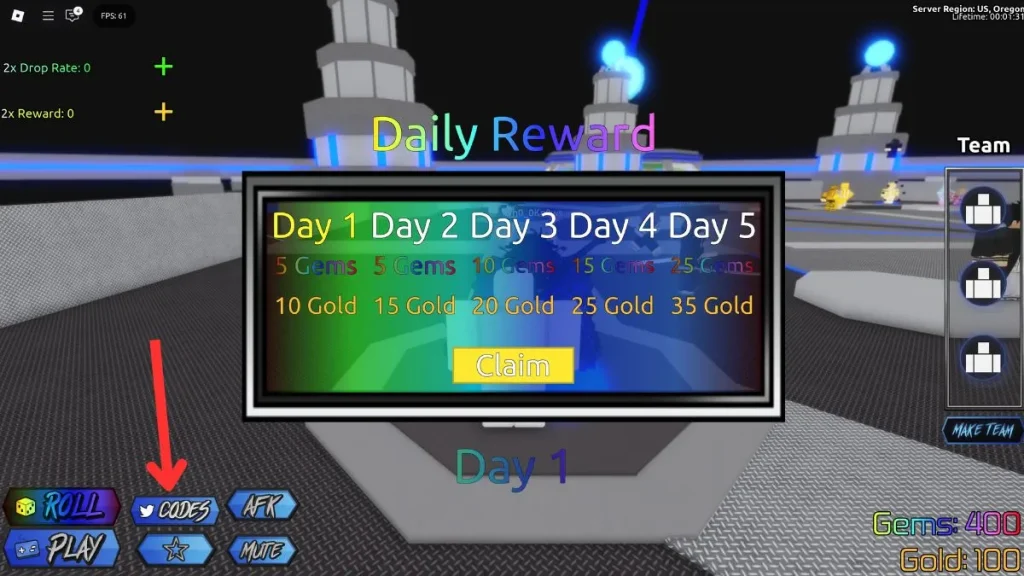 Redime los códigos de manía de anime de Roblox