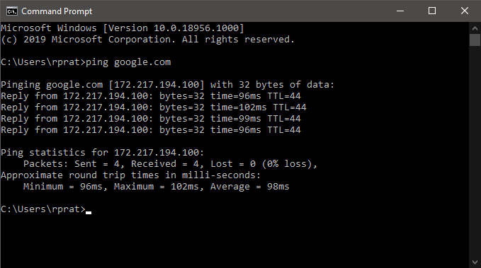 ping-google