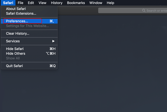preferencias de safari-browser