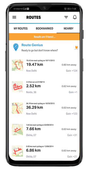 rutas de mapas