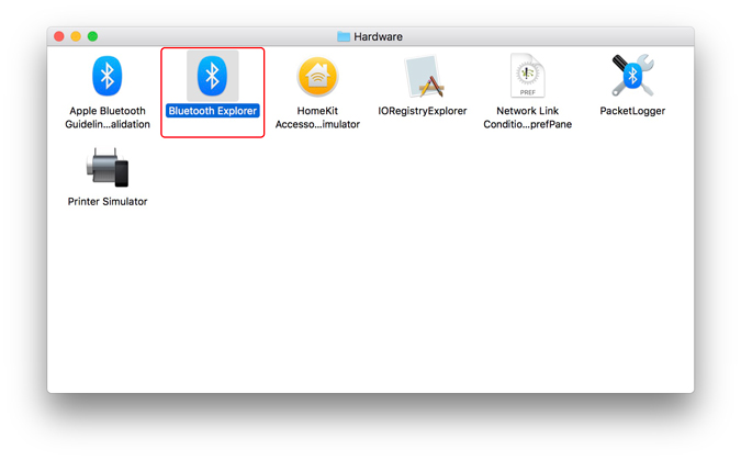 Bluetooth-explorer