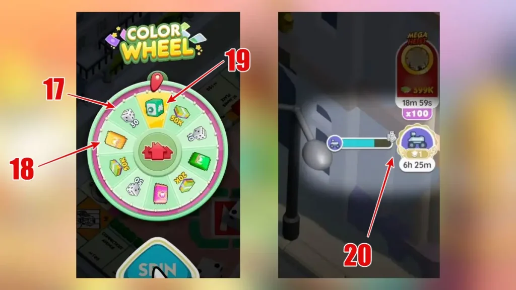 Monopolio de la rueda del color