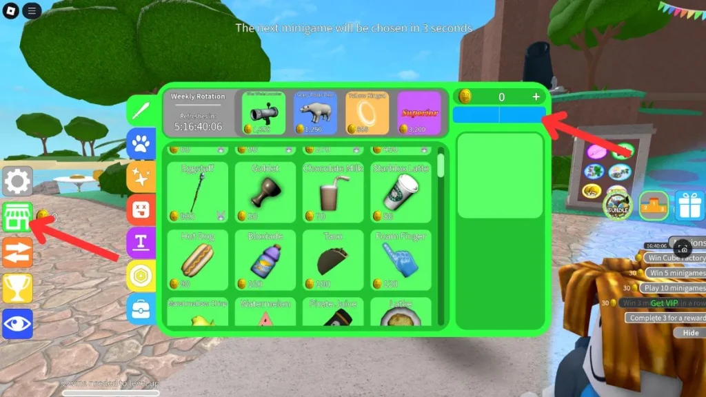 redimir códigos de minijuegos épicos de Roblox