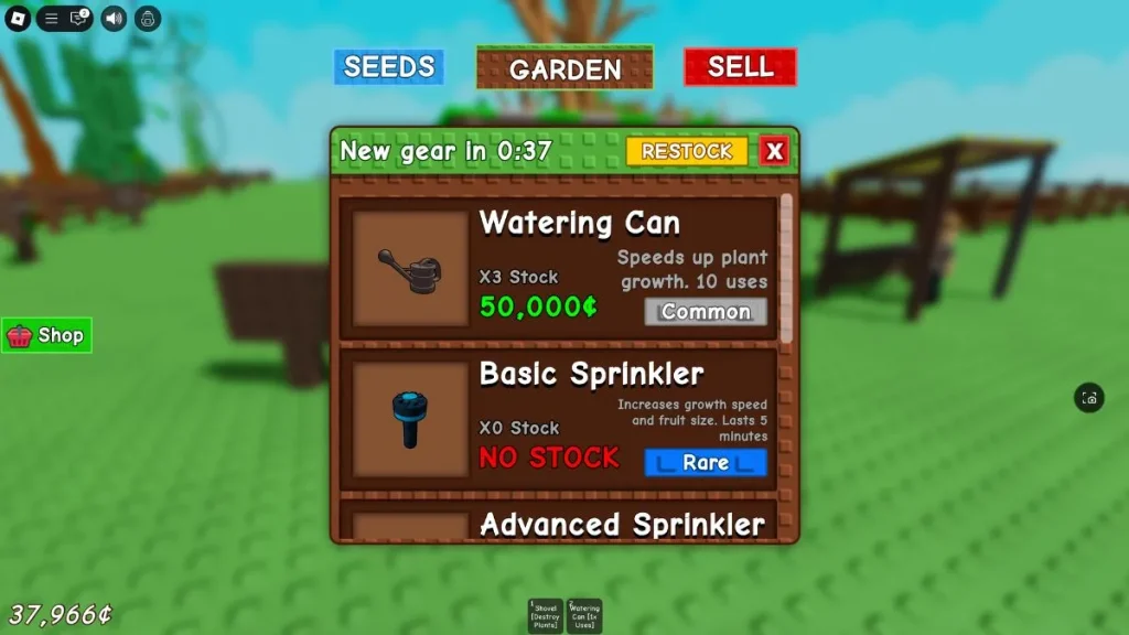 tienda de cambios cultivar un jardín