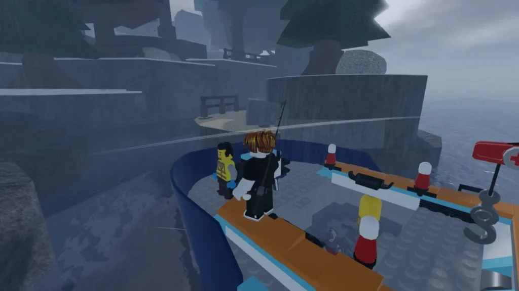 Brick Build Barn en Fisch Roblox
