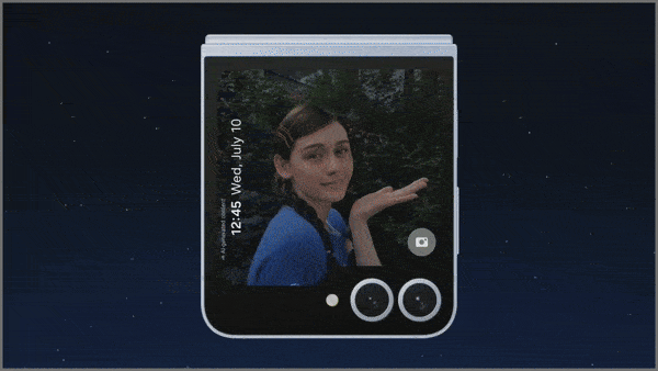 Samsung Galaxy Z Flip 6 Fondo de pantalla adaptativo