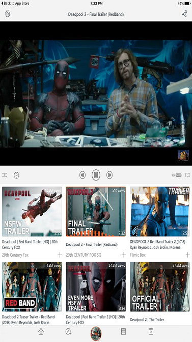 jugador de youtube nettube
