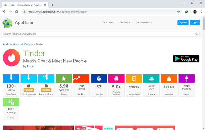 Los mejores sitios web para Android Enthusiast- AppBrain- 