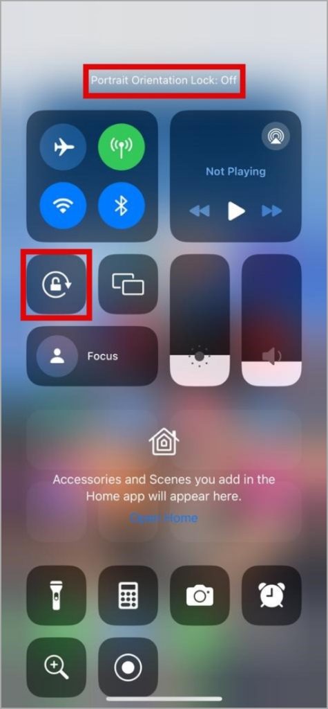 Habilitar Auto Rotar en iPhone