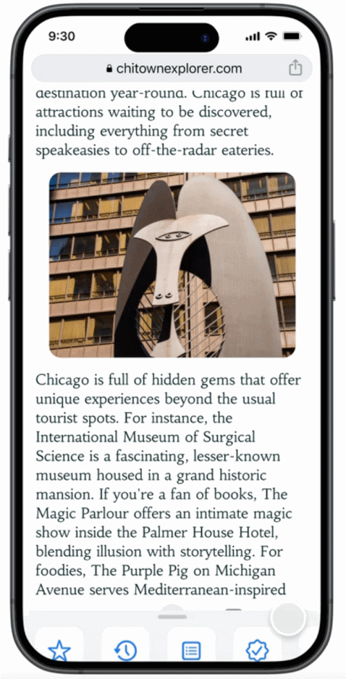 Google Lens Circle para buscar en iPhone
