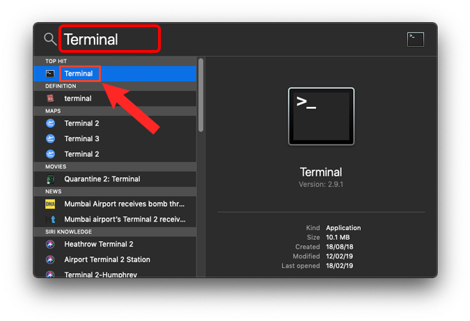mate terminal