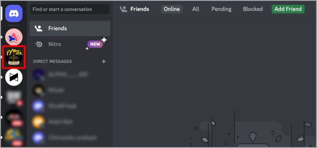 Discord en la web