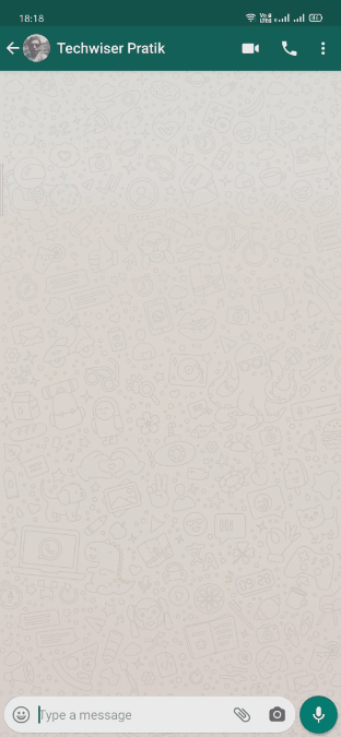 WhatsApp Cambiar fuente
