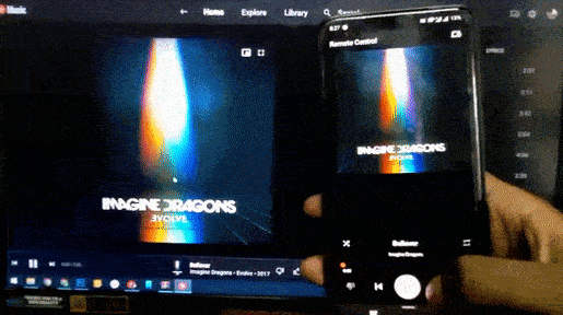 Controle la música de YouTube en el escritorio desde el teléfono
