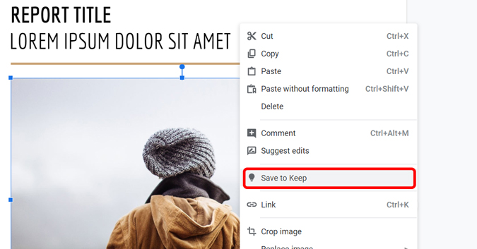 Guardar imagen de DOC a Google Keep 