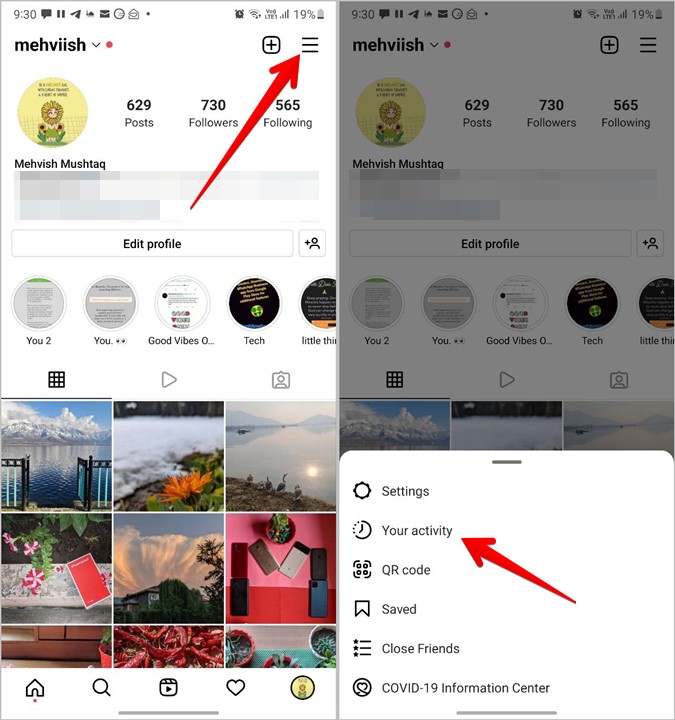 Eliminar múltiples publicaciones de Instagram pro masa Elimine su actividad